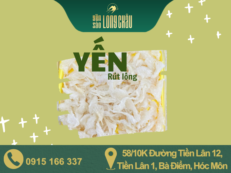 yến rút lông