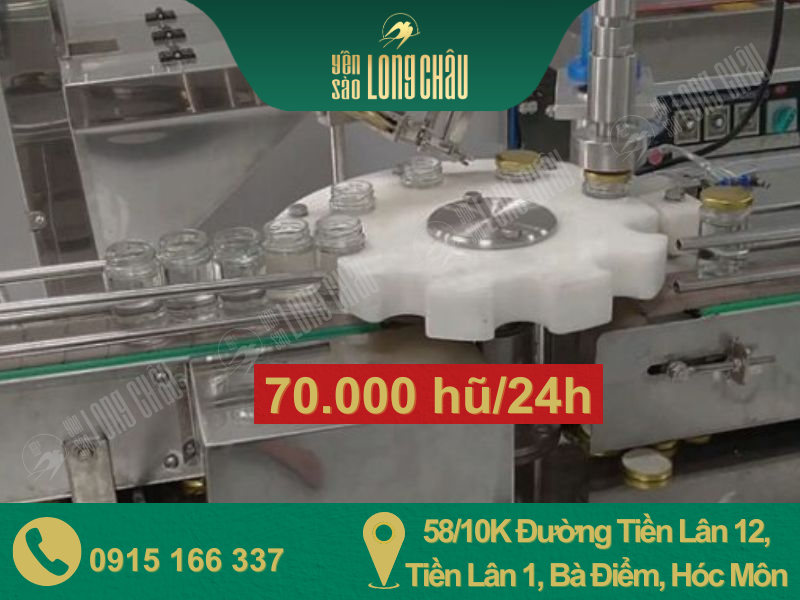 quy trình sản xuất hủ yến